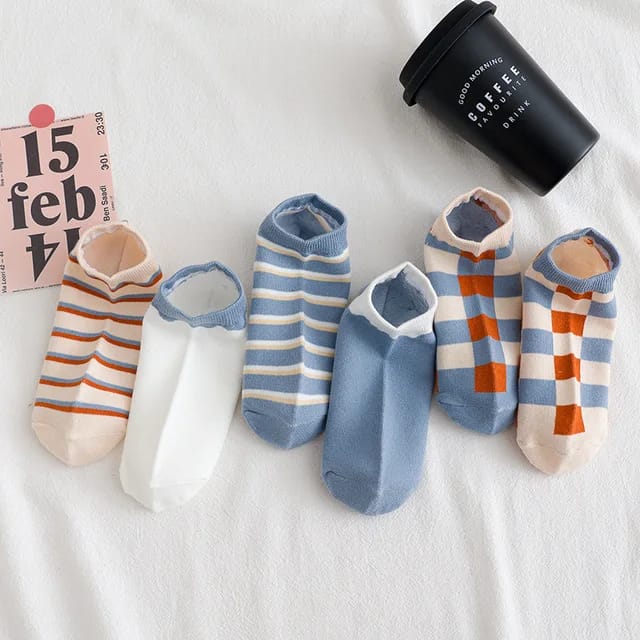 Striped Ankle Sock 6 Colors